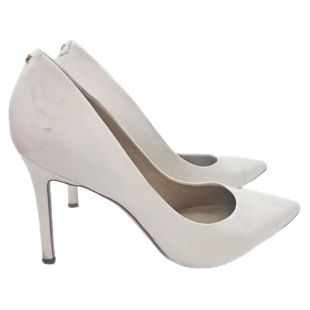 Sam Edelman Hazel Pointed Toe Pump Ivory Size 8.5